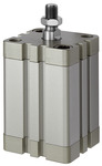 Kompaktni cilinder, enosmerni, bat Ø 16, hod 5,M5,ISO21287 slika
