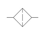 Filter z aktivnim ogljem»FUTURA«Kov. pos.Vel.4, G 3/4 slika