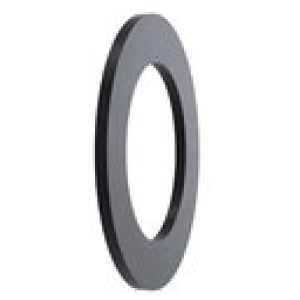 Flat seal ring, EPDM, 26 x 18 x 2 