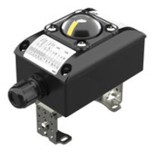 End position feedback aluminium, microswitch 12-250V AC/DC