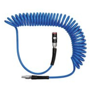  Spir. cev coupl. set, Tipka coupl. PU, Ø10x6.5, 7.5m