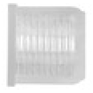 Narebrena matica, M10x1, za za cev 4/6 mm, PFA