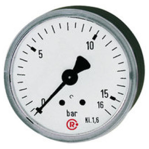 Standardni manometer, priklop zadaj, G 1/8, 0 - 2.5 bar, Ø 40