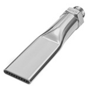 Ravna šoba z nizko stopnjo hrupa, M12x1.25, širina šobe 21.5 mm
