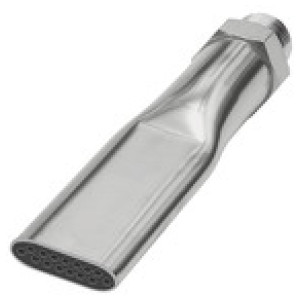 Ravna šoba z nizko stopnjo hrupa, M12x1.25, širina šobe 21 mm