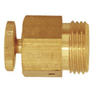 Izpustni ventil, medenina, ravni, G 1/4