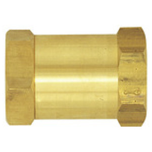 Kontrolni ventil, naravnost, medenina, G 1/2 IT, 0.2-0.4 bar