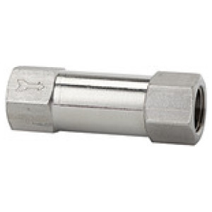 Kontrolni ventil, naravnost, nerjavno jeklo 1.4404, G 1/4