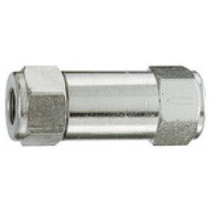 Kontrolni ventil, mala, nikljana medenina, G 3/8, 0.2 bar