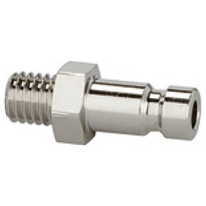 Priklj. s prek. maticoI.D. 2.7,inox 1.4404G 1/8 Z.N.dolž. 11