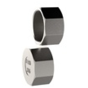 Čep, osemkotni, G 1 1/4, dolžina 48, Inox 1.4408