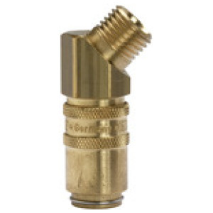 Kaljena spojka DN6, zunanji navoj, Medenina, M14x1.5 90°