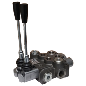 HIDRAVLIČNI ROČNI VENTIL 1/2" 80L/MIN 300BAR DVE ROČICI - HYDRO-PACK