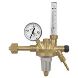 Regulator tlaka s prirobnico 200 bar, zamir plin, 0 - 30 L/min