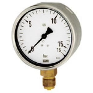 Manometer, robustna verzija, G 1/2, 0 - 25 bar, Ø 160