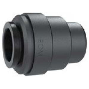 Končni kos za cevno povezavo, za zunanje cevi Ø 15 mm, POM