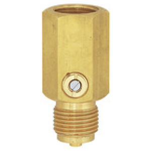Reducir pretoka za manometer, G 1/2, Nerjaveče jeklo 1.4571