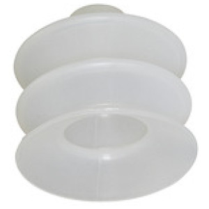 Sesalna šalčka meh, okrogla 2.5 pregib, Silikon, FG Ø42mm