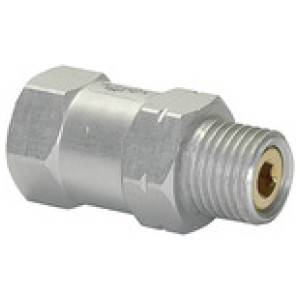 Pretočni ventil, ET spodaj, aluminij, krogelni ventil