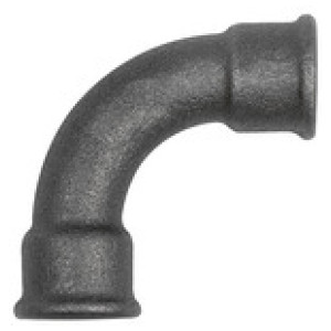 Koleno 2 90° dolg Rp 3/8 i.Rp 3/8 i.Kovinski ž. črn