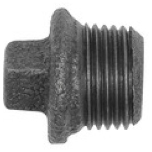 Zaprialni čep 290 R 3/4 Z.N. črn.