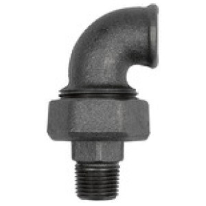 Koleno za vijake 98 N.N./Z.N. Rp11/4R11/4 črn