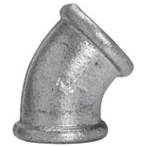 Nav. koleno 120, 45°, N.N./N.N.Rp 3/8,č. kovanlit. ž.