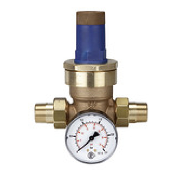 Regulator tlaka za vodo, Manometer, R 3/4, 0.2 2 bar 101334 Trg d