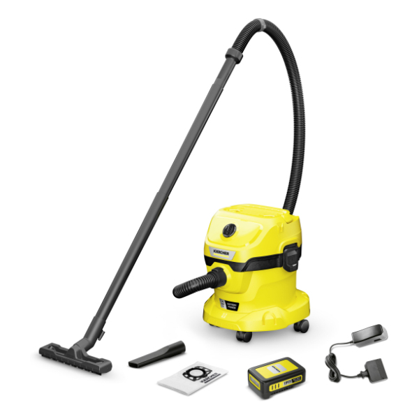Baterijski sesalnik za suho/mokro sesanje WD 2-18 Battery Set slika