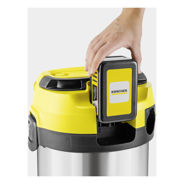 Baterijski sesalnik za suho/mokro sesanje WD 3-18 S Battery Set slika