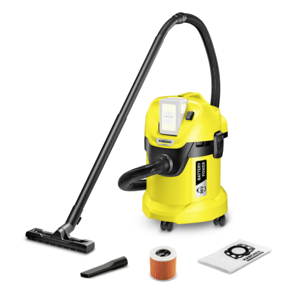Baterijski sesalnik za suho/mokro sesanje WD 3 Battery slika