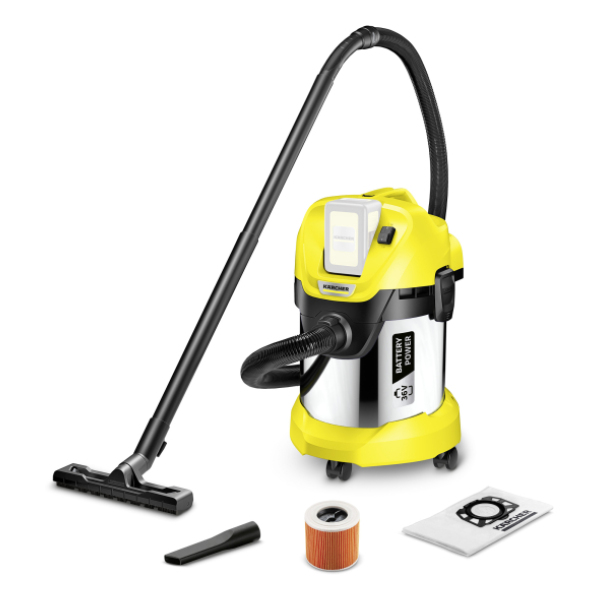 Baterijski sesalnik za suho/mokro sesanje WD 3 Battery Premium slika