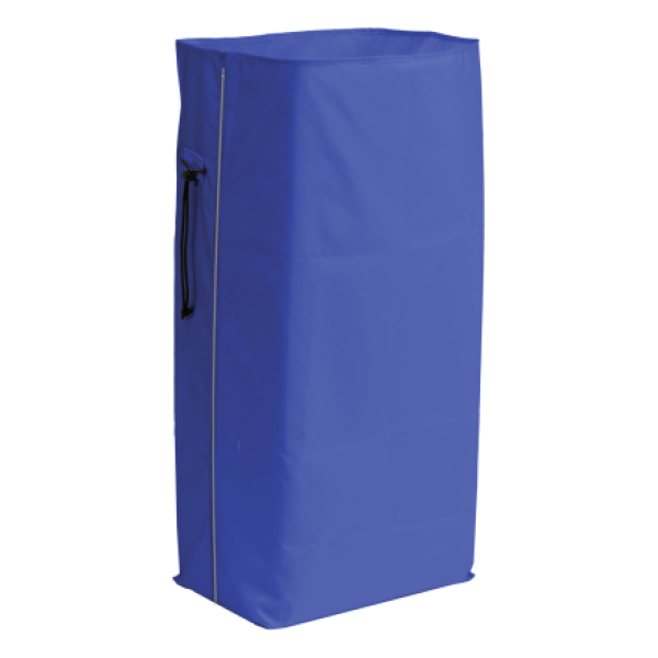 Vreča za smeti z zadrgo, modra (120 l) slika