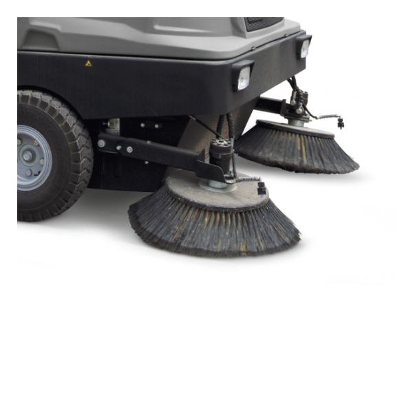 Sistem pršenja vode za stranske krtače slika