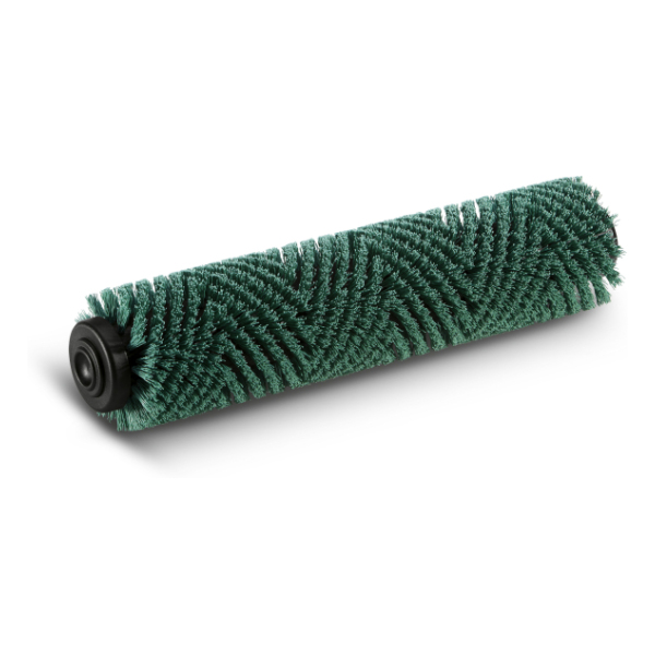 Valjasta ščetka, trda, zelena, 450 mm slika