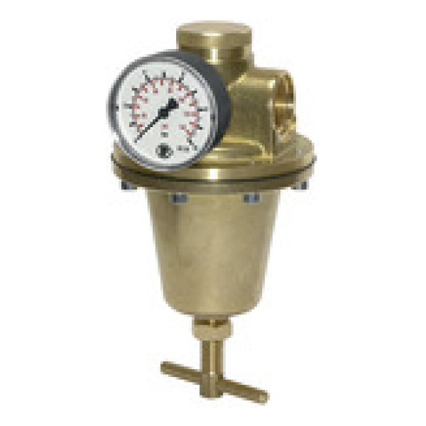 Regulator tlaka za vodo, Manometer, G 1, 0.5 10 bar 101312 Trg d.o.o.