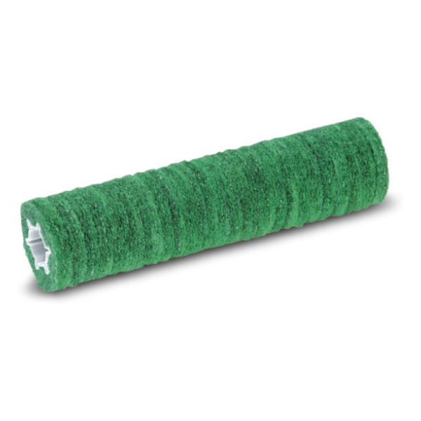 Valjasta blazinica na lupini, trda, zelena, 1067 mm slika