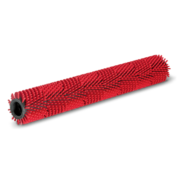 Valjasta krtača, srednja, rdeča, 638 mm slika