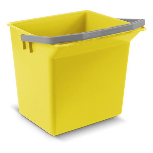 Vedro, rumeno, 6 l slika