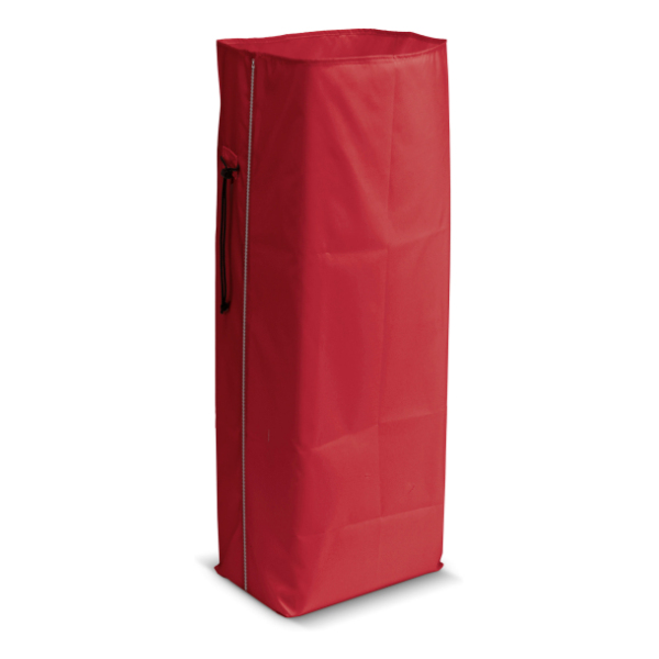Vreča za smeti z zadrgo, 70 l, rdeča slika