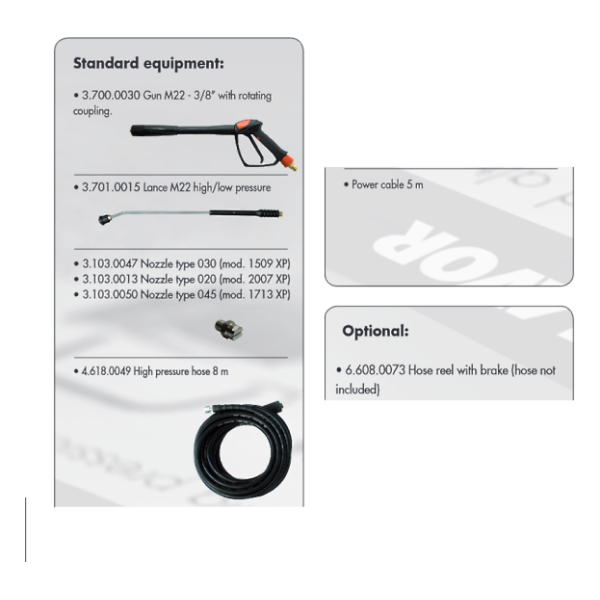 VISOKOTLAČNI ČISTILNIK LAVOR DAKOTA 1509 XP slika